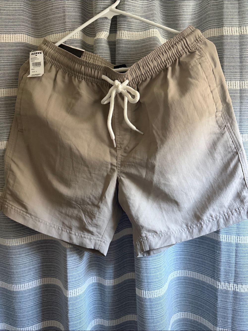 RSQ Khaki Elastic Waist Shorts